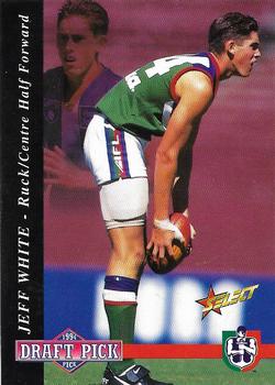 1995 Select AFL #423 Jeff White Front